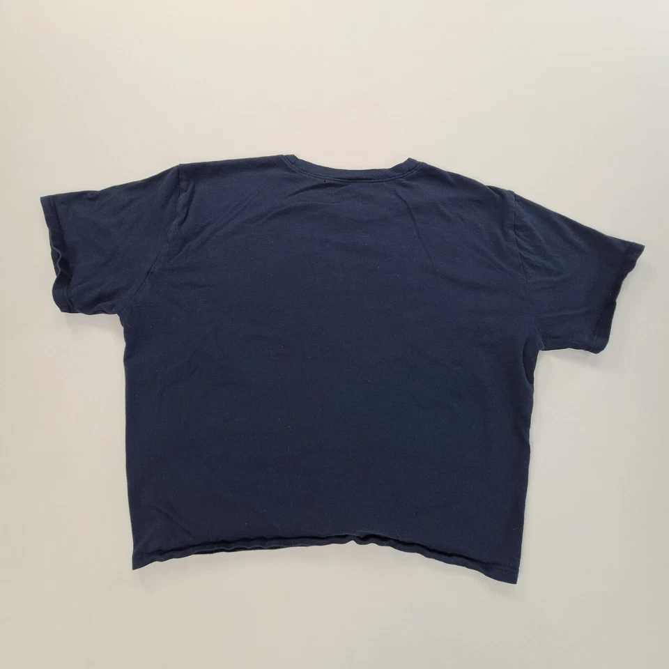 Camisa Hollister feminina azul média casual ao ar livre todos os dias cropped feminina - Imagem 2 de 4