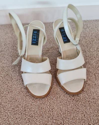 Shoes heels white Tony Bianco 'Bianca Rizzi' Aus size 6.5 leather vintage - 第 1/17 張圖片