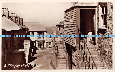 R36750 A Glimpse of Old St Ives Photo Precision English Series Original Photogra