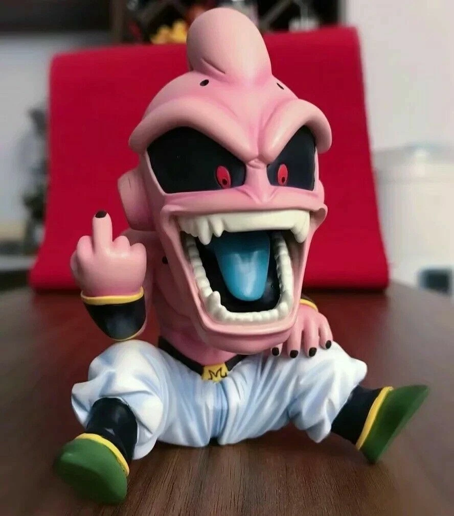 Majin buu middle finger figure deals