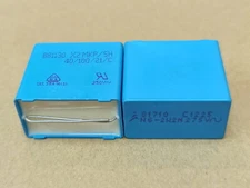 2 pcs EPCOS SIEMENS 2.2uF 275V AC +/-20% metallized polypropylene film capacitor