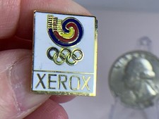 Olympic Memorabilia Seoul 1988 XEROX Vintage Tack Pin T-5046