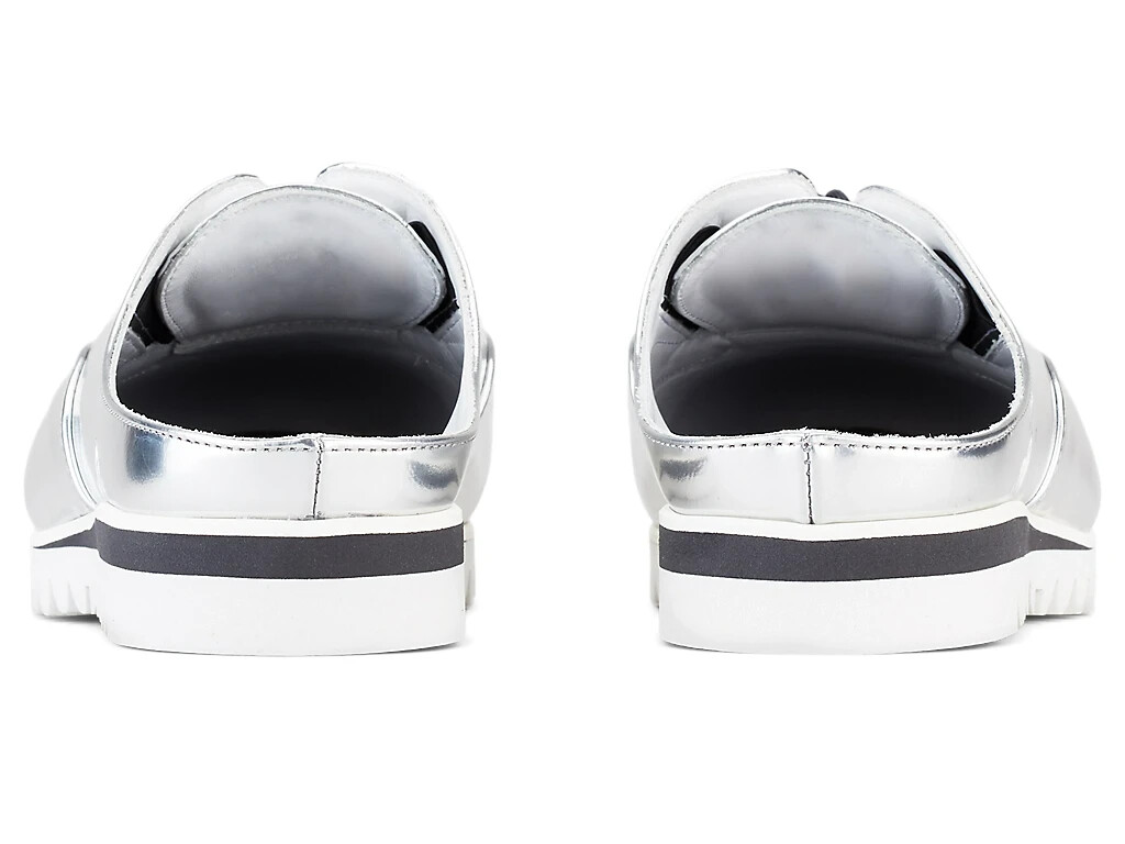 THE ONITSUKA JAPAN WOMEN SHOES OXFORD SABOT 1182A246 SILVER THE ONITSUKA JAPAN WOMEN SHOES OXFORD SABOT 1182A246 SILVER