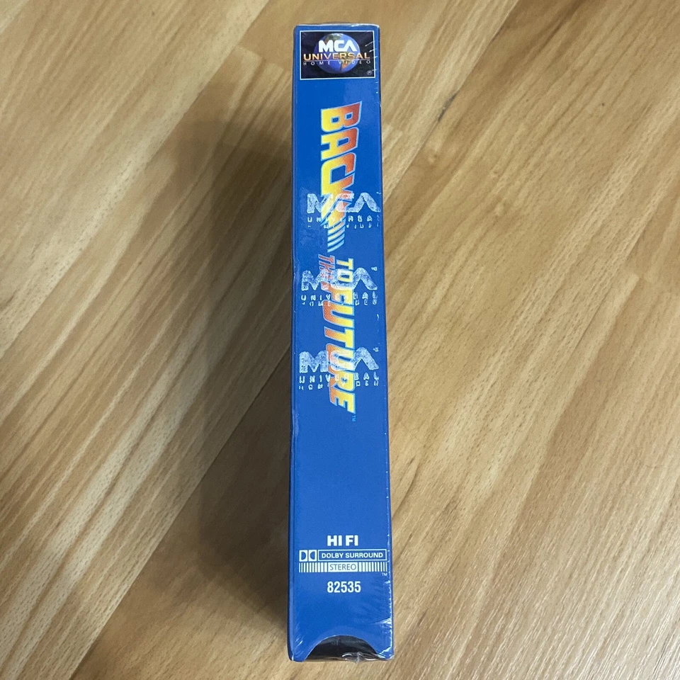 NEW Sealed Back to the Future RARE 1995 VHS White MCA Universal Video Watermark - Image 2 of 4