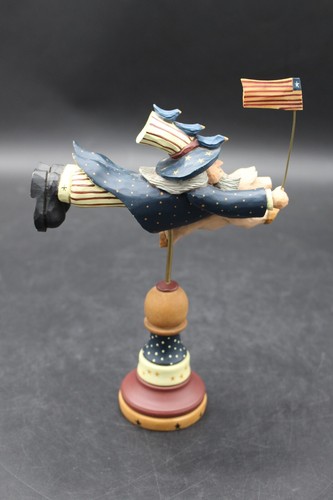 Figura Williraye Studio 1998 WW1307 Flying Proud Tío Sam con Cerdo - Imagen 3 de 6