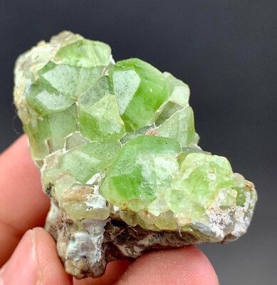 260 CT Beautiful Peridot crystal cluster With from Supat Valley Pakistan