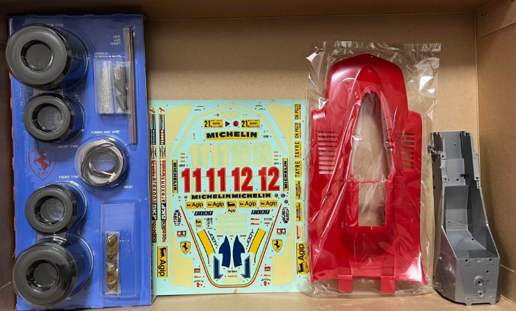 あい Not assembled] TAMIYA 1/12 Ferrari 312T4 Big Scale Series