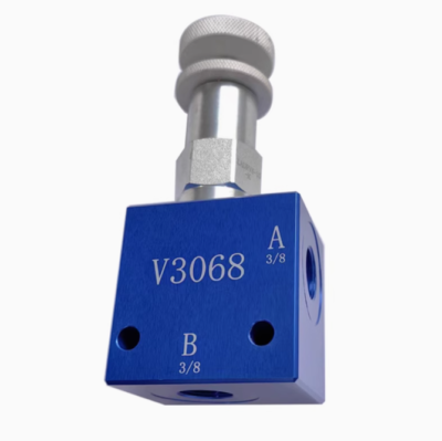 #ad Hydraulic Valve Manually Adjustable Pressure Relief Valve With Valve Block V3068 $39.29
