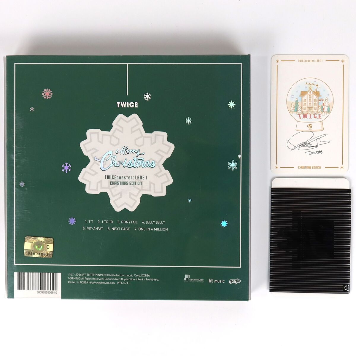 Twice Twicecoaster: Lane 1 Christmas Edition CD Album Dahyun Twice Twicecoaster: Lane 1 Christmas Edition CD Album Dahyun