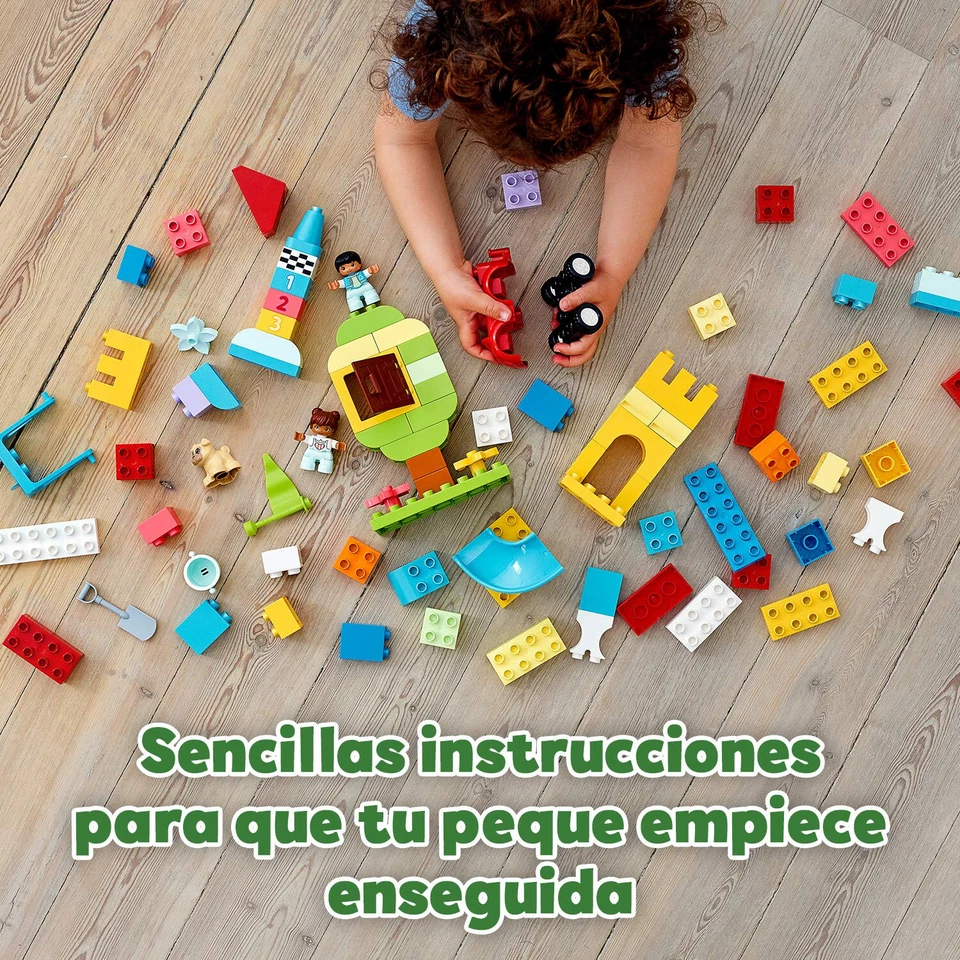 Original LEGO® Duplo 10914 - Caja de Ladrillos Deluxe - Imagen 3 de 3