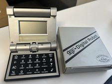 Top Digital Robot Taschenrechner Und Kalender Retro Vintage