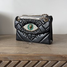 Kurt Geiger London Mini Kensington Eye Crossbody Bag Leather Embellished Rare