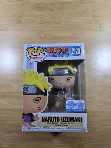 Funko POP! #2120 Naruto Shippuden - Naruto Uzumaki Rasenshurike + Protector