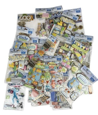 Paper House Dimensional Stickers You Choose Many Themes Baby Kids Activities Etc