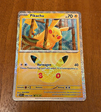Carta Pokémon TCG Pikachu 036/128 ITA Holo 30C Anniversario Collezione NM 14/30