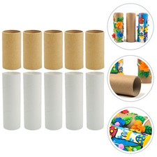 20pcs DIY Paper Tubes Paper Roll Tubes Round Kids DIY Arts Kids DIY Paper Tube