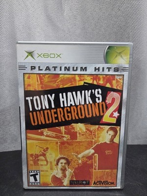 Tony Hawk Underground 2 Platinum Hits (Microsoft XBox, 2004) CIB Complete Tested