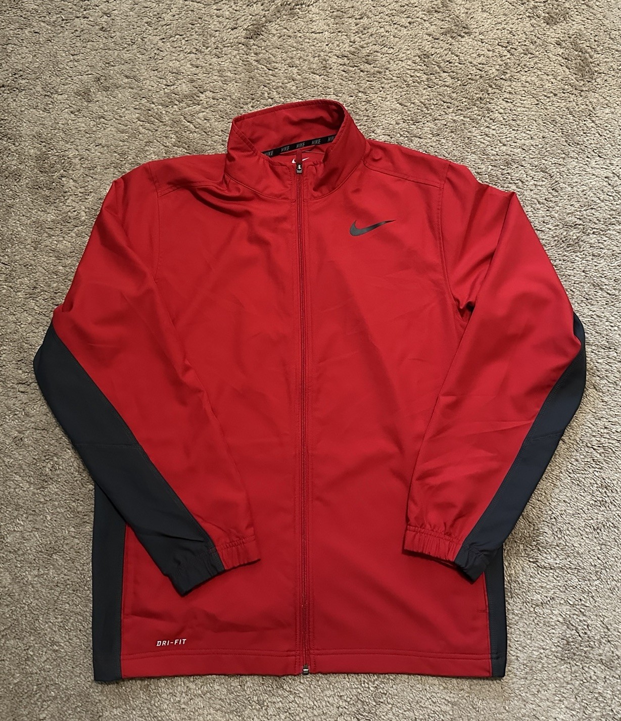 SACAI X NIKE Giacca Nike Uomo Grande Dri Fit Tessuto Giacca a Vento Full Zip Corsa Golf Allenamento