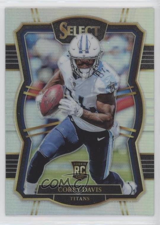 2017 Panini Select Premier Level Silver Prizm Corey Davis #119 u6m