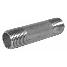 1/4" Mnpt X 12" Tbe Stainless Steel Pipe Nipple Sch 40, T6bnb17