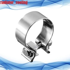 3 Stainless Steel Exhaust Clamp Narrow Band Muffler Clamp For Pipe Muffler
