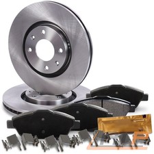 BREMSSCHEIBEN BELÜFTET Ø283 + BREMSBELÄGE VORNE FÜR PEUGEOT 208 2008