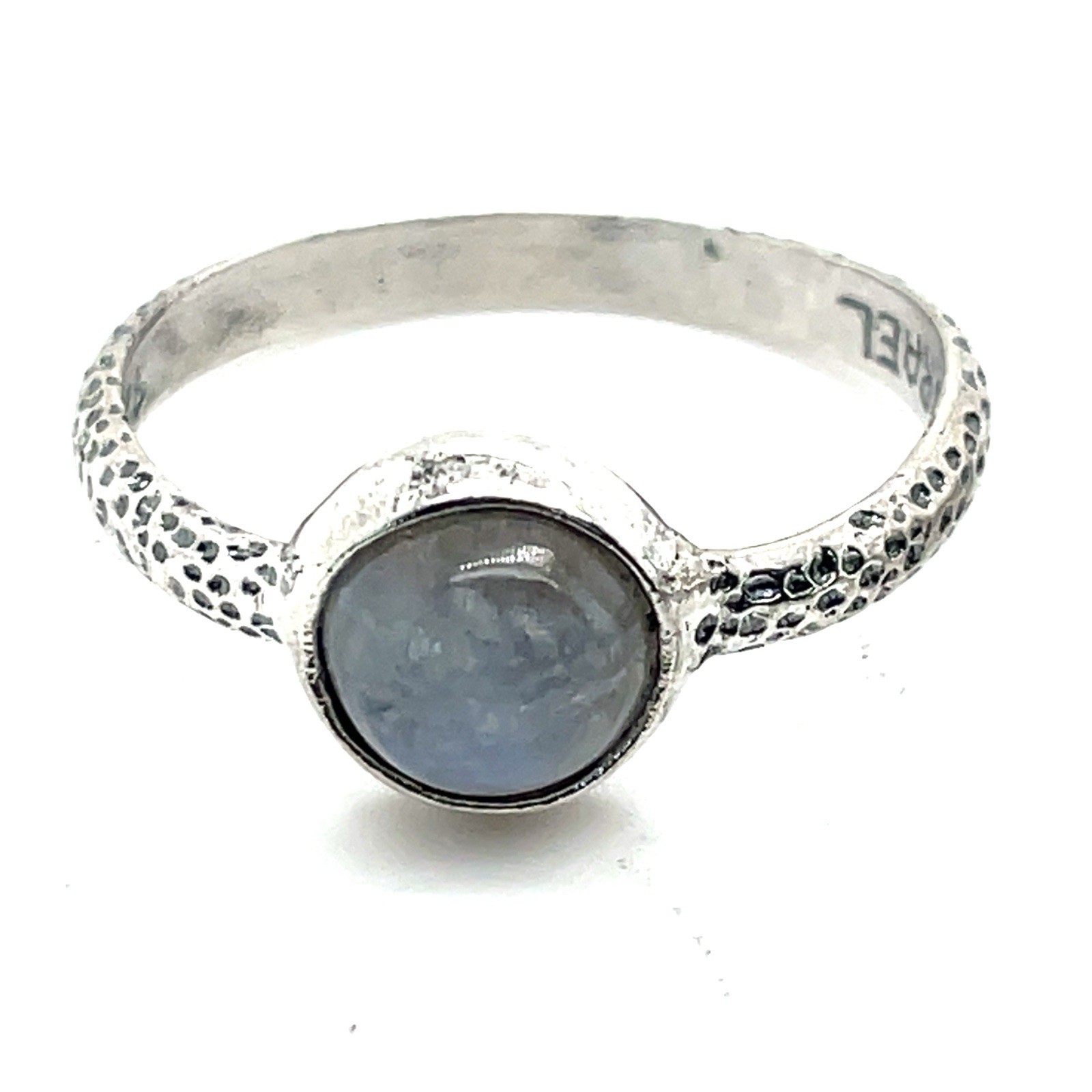 925 Sterling Silver Bezel Set Multi Gem Trio Stac… - image 7