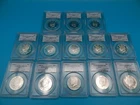 1992-S Through 2004-s Silver Kennedy Run all silver All PCGS PR69DCAM 13 Coins