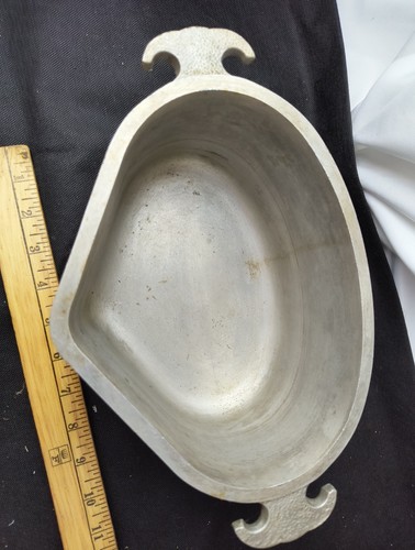 Vintage Guardian Service Cookware Triangle Dutch oven GLASS lid no chips - Picture 3 of 4