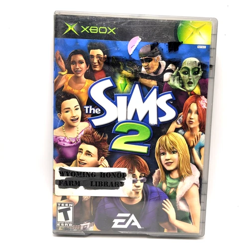 The Sims 2 for Original XBox - CIB Complete - TESTED but has DAMAGED CASE