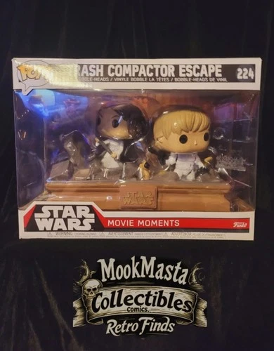 Funko Pop! Moments: Star Wars - Trash Compactor Escape - Walmart (Exclusive)...