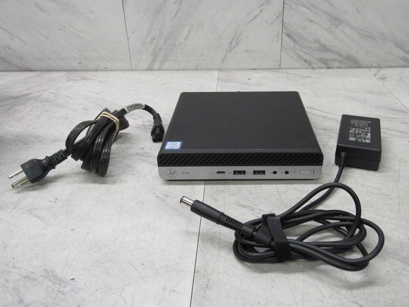 HP MP9 G4 Mini PC - Intel i5-8500T 2.1GHz, 8GB RAM, Includes Power Adapter-image
