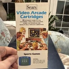 Vintage Sears Atari Video Arcade Cartridges Catalog Pamphlet Brochure