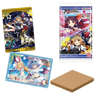 Touhou Project LostWord Wafer Vol.2 Cards 3 Box BANDAI 20 Packets