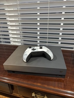 Microsoft Xbox One X 1TB Gold Rush Special Edition Battlefield V Console Bundle