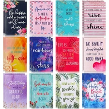 Containlol 24 Pcs Inspirational Notebooks Bulk Gifts for Women Small Journals...