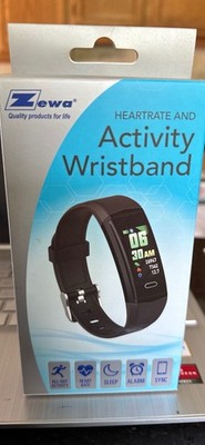 Zewa Brand Fitness Activity Wristband Model 21200 New In Box