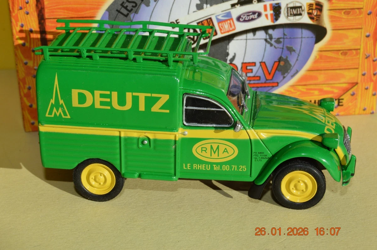Norev Citroën 2cv'51 fourgonnette Ames Vaillantes