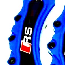 4x Rs Brake Caliper Covers Blue Disc Front Rear A3 A4 A6 A8 Q5 Q7 Allroad Set 4x Rs Brake Caliper Covers Blue Disc Front Rear A3 A4 A6 A8 Q5 Q7 Allroad Set