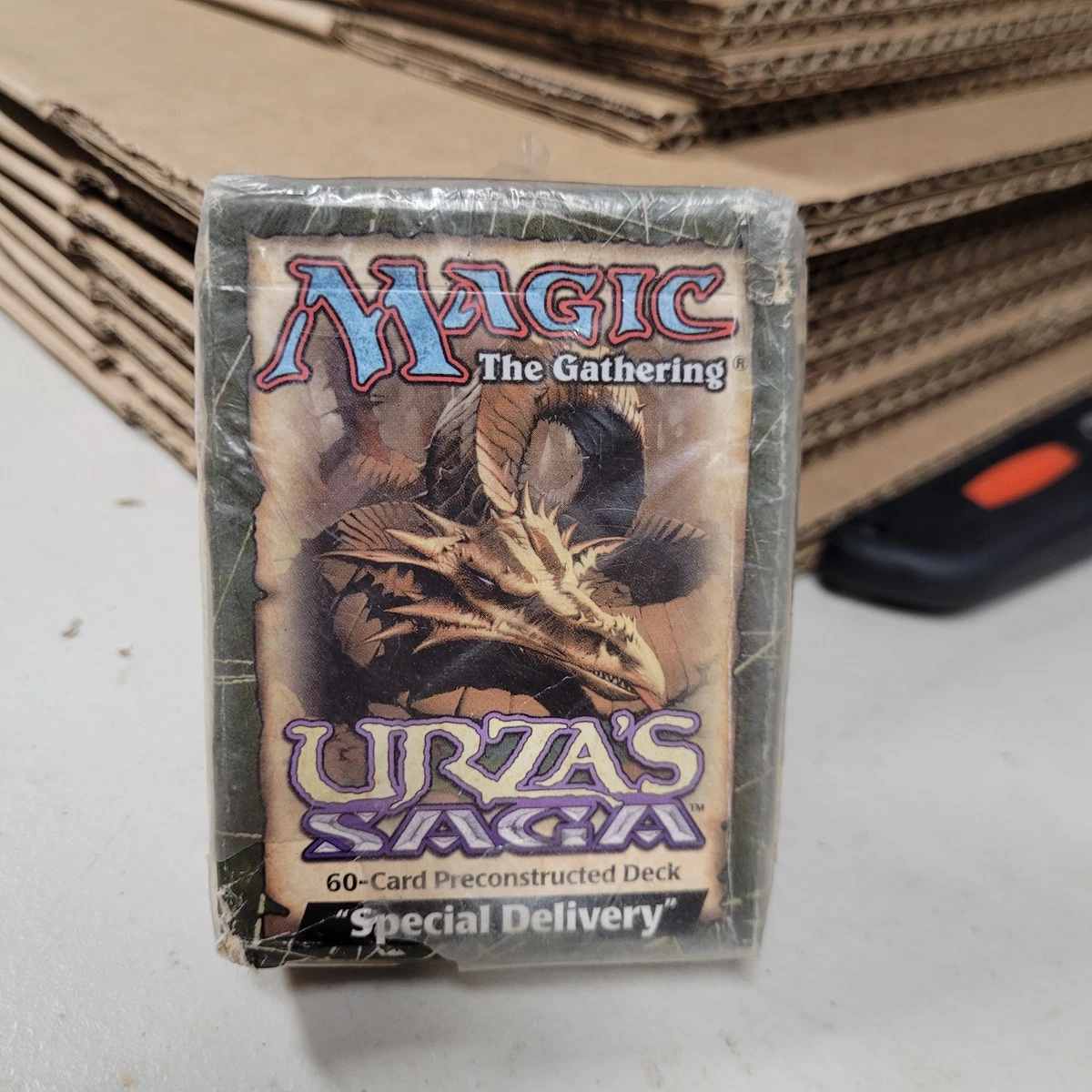 Magic: The Gathering Wizards of the Coast Urza's Saga Sealed