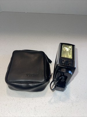 Vivitar Auto 252 Flash With Case (not Tested)
