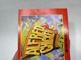 Alfred Chicken NES Instruction Manual Original Mindscape Rare Authentic Mint