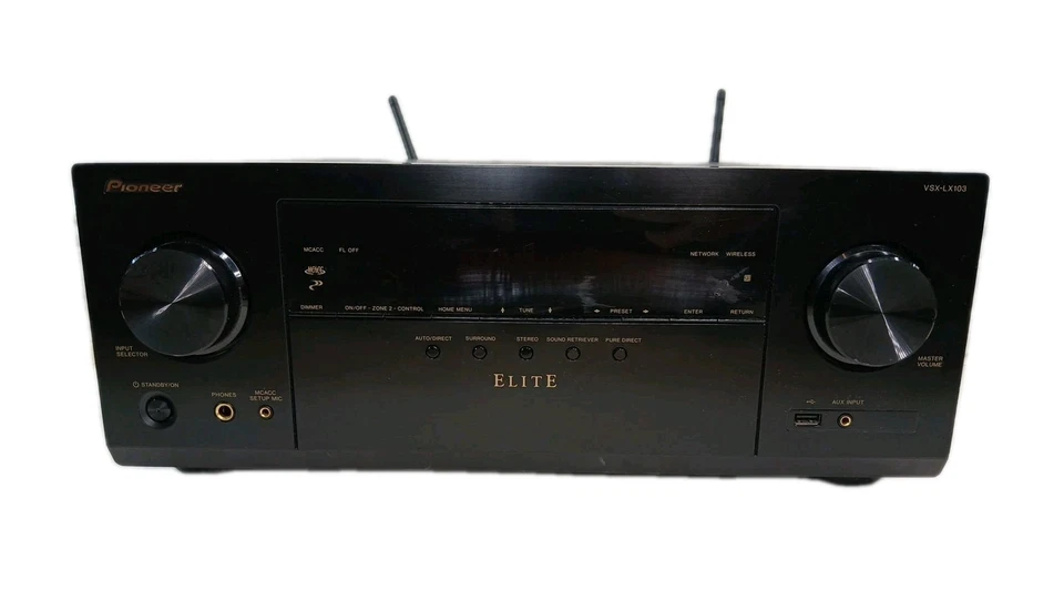 Pioneer Elite VSX-LX103 AV Network Receiver 7.2 Channel - *READ DISCRIPTION* - Image 3 of 4