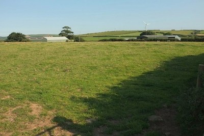 Foto 6x4 Höher Woodley Lamorick Die Farm vom gleichen Punkt aus gesehen th c2016