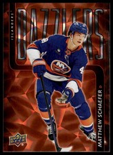 2025-26 Upper Deck #DZ-57 Matthew Schaefer Dazzlers Orange