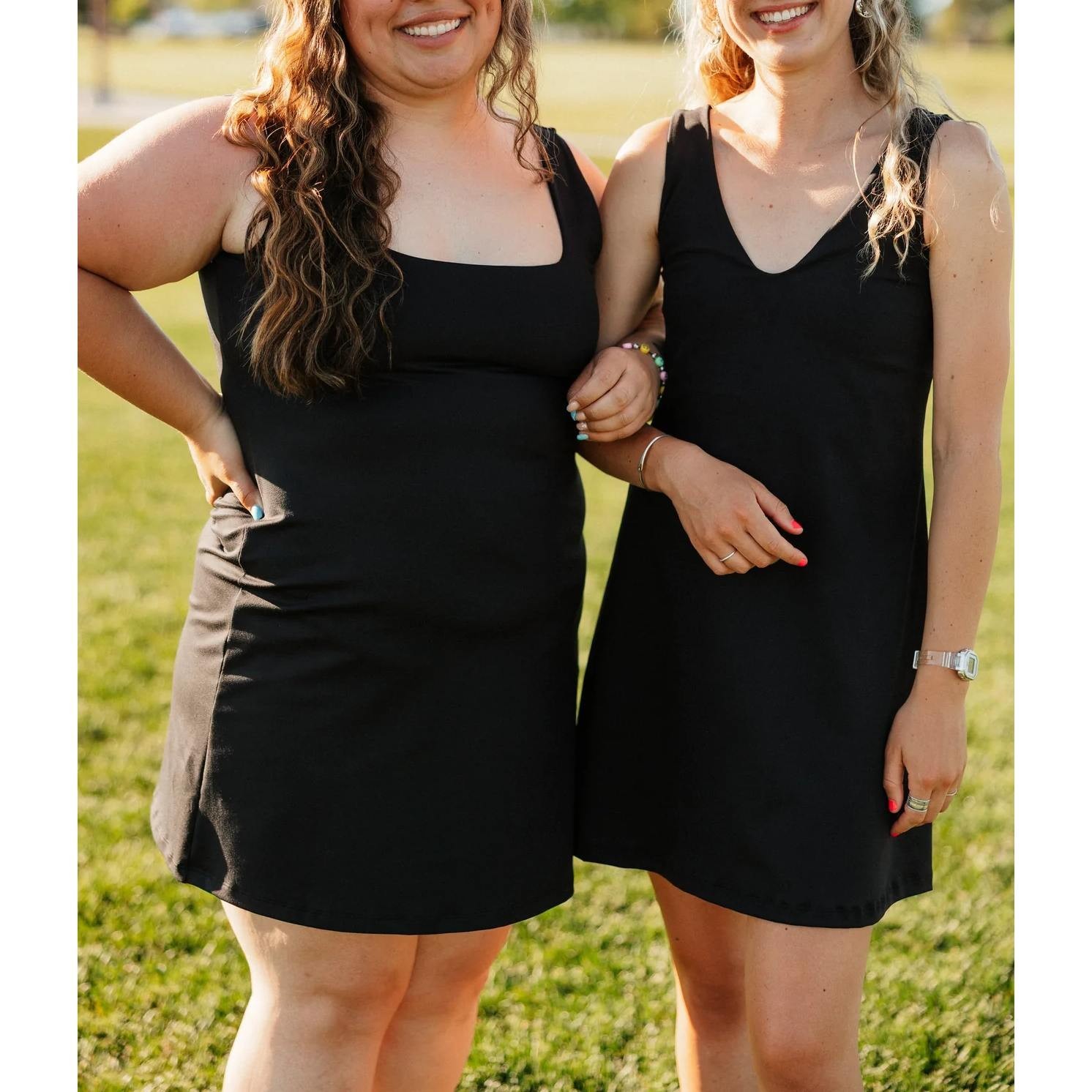 Youer Transform Dress Basic Witch black stretch j… - image 1