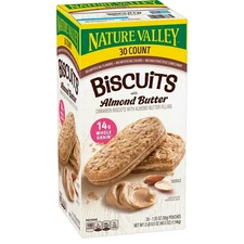 Nature Valley Biscuit Sandwich with Almond Butter, 30 ct.