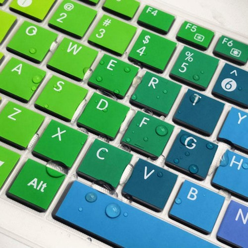 Rainbow Keyboard Cover Skin Case Protector For Hp Stream Laptop 14Inch R8O5 - Photo 5/17
