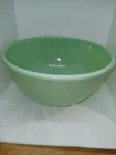 VTG Fire King Jadeite Swirl mixing bowl 8" dia Made in USA
