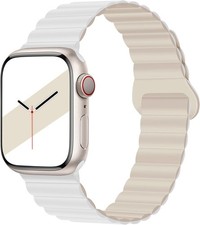 Double Sided Silicone Strap Compatible with Apple Watch Series 8 40mm